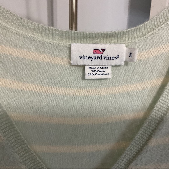 Vineyard Vines Wool Striped Sweater Size S - Picture 9 of 9